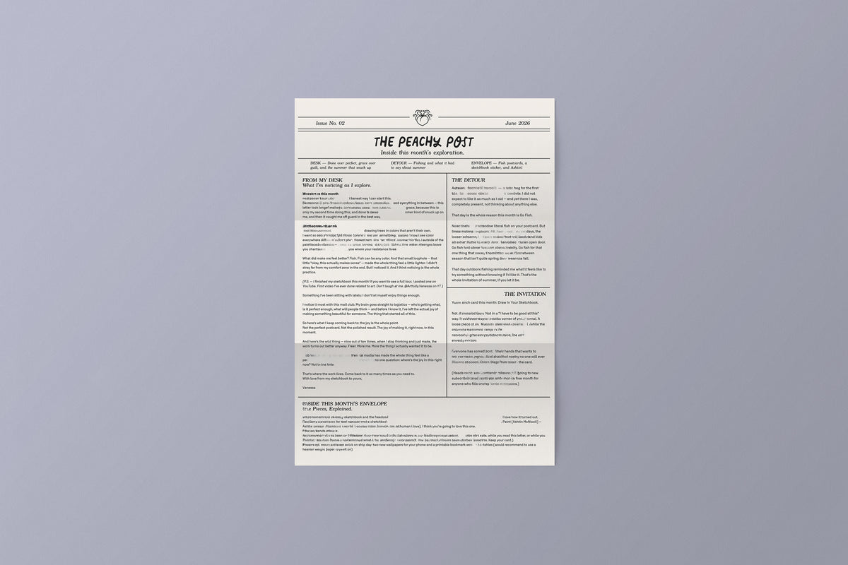 Archive: The Go Fish Issue — June 26' Mail Out